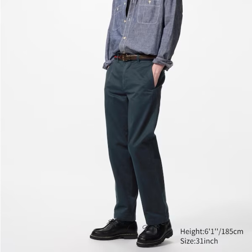 Uniqlo Navy Chino Men's Pants 32x34